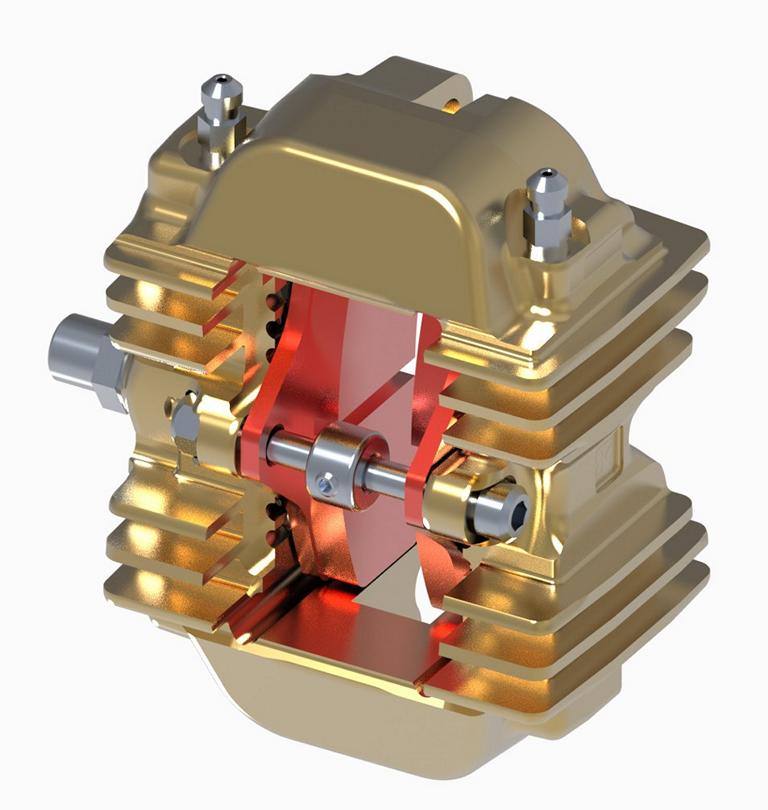 Bremssattel BWZ komplett, vorne rechts