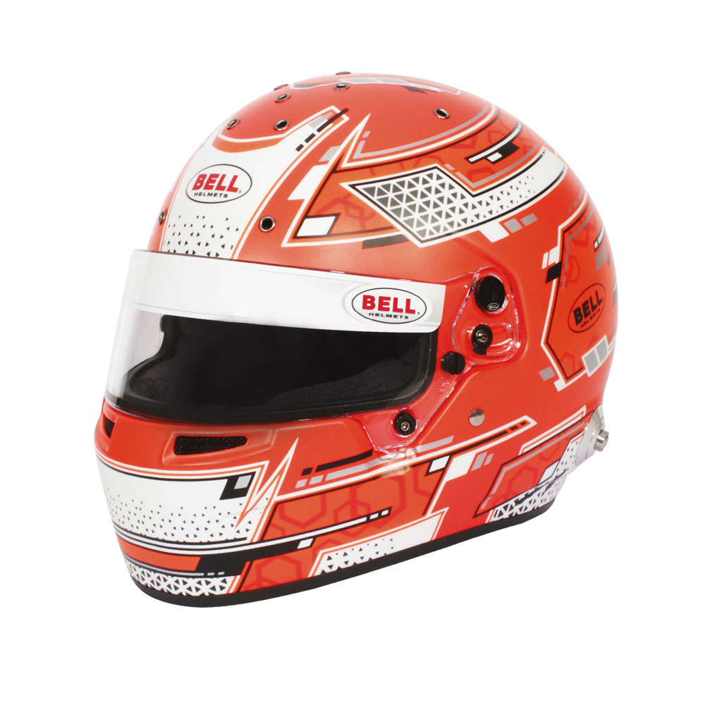 Helm Bell, Modell RS7 Stamina rot, mit Hans-Clip