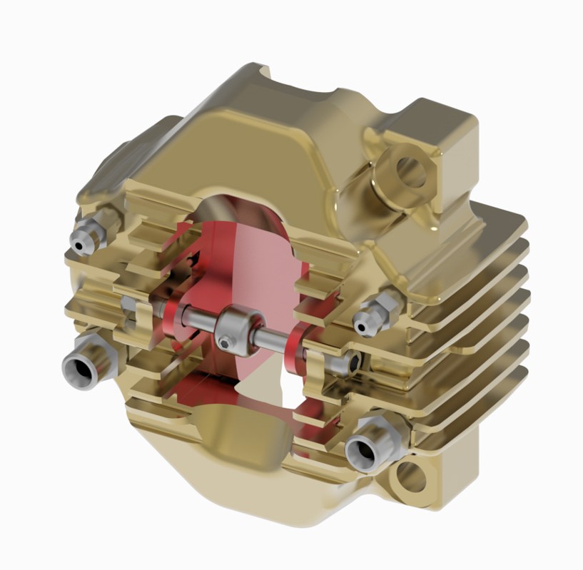Bremssattel BWD-BWZ, komplett