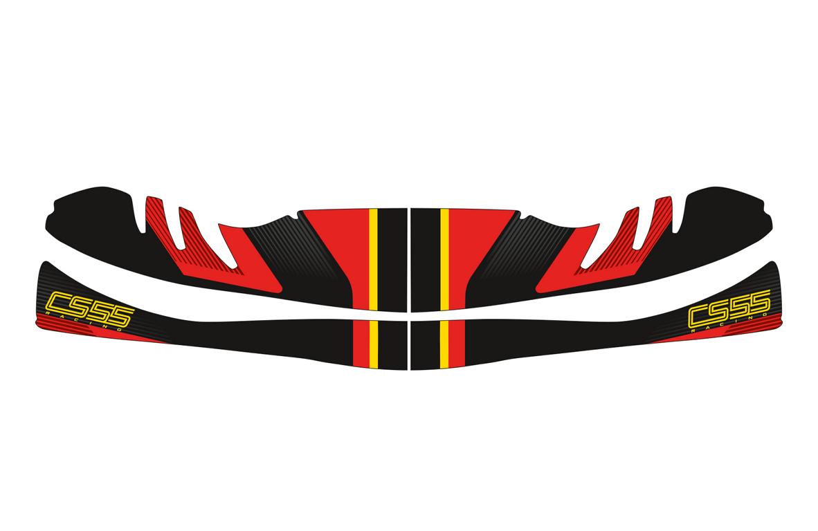 CS55 Kart Kleberfrontspoiler M11