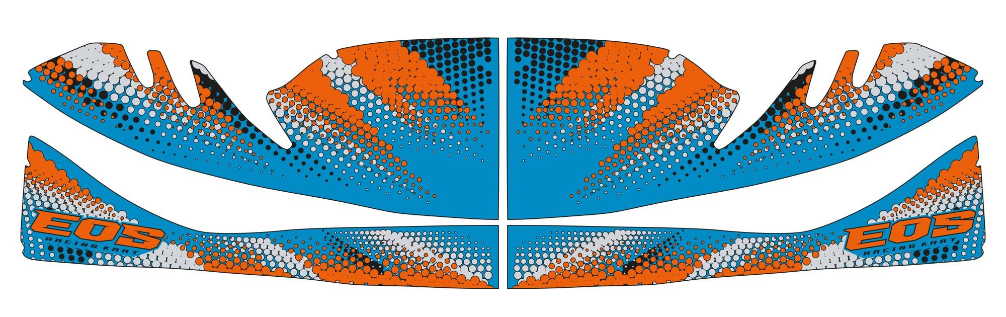 EOS Kart Kleberfrontspoiler M9