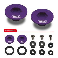 Schrauben Set Bell, purple, SE07